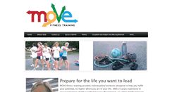 Desktop Screenshot of movefitnesstraining.com
